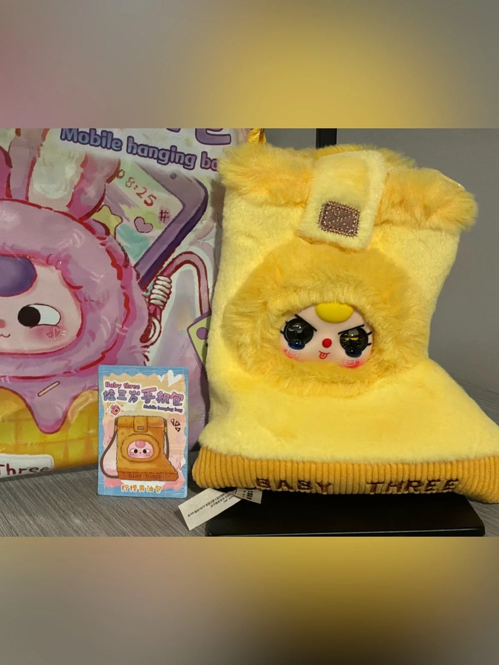 Baby Three Mobile Hanging Bag - Confirmed